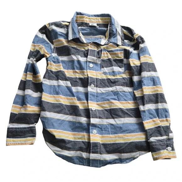 Gymboree Youth Long Sleeve Button Down Shirt - Picture 1 of 2